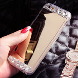 Rhinestone mobile phone case