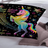 unicorn quilt cover set