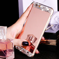 Rhinestone mobile phone case