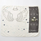 Baby monthly milestone blanket Baby