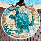 SEA TURTLE BEACH TOWEL