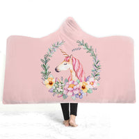 Hooded Blanket With Thick Double Layer Plush